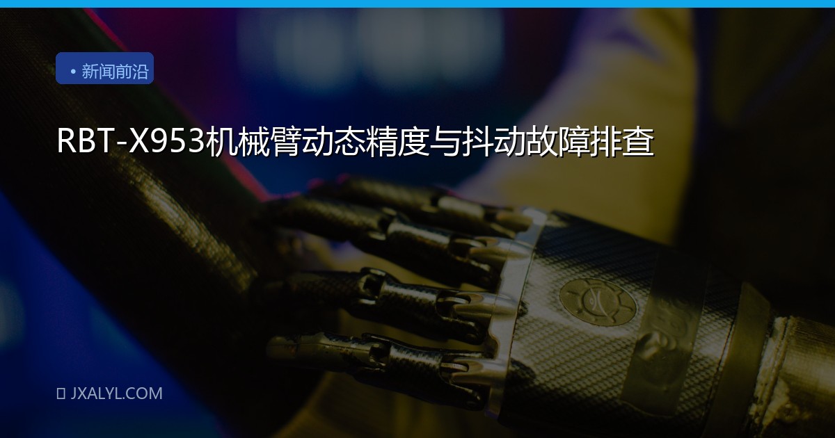 RBT-X953机械臂动态精度与抖动故障排查